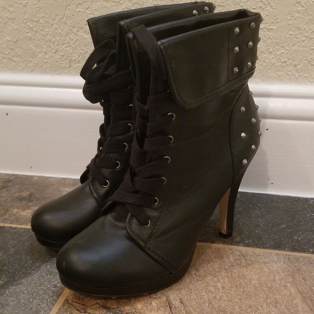 Madden Girl Spike Stud Boots